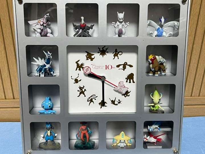 ポケモン 映画10周年記念 時計 非売品 壁掛け時計　ディアルガ　パルキア