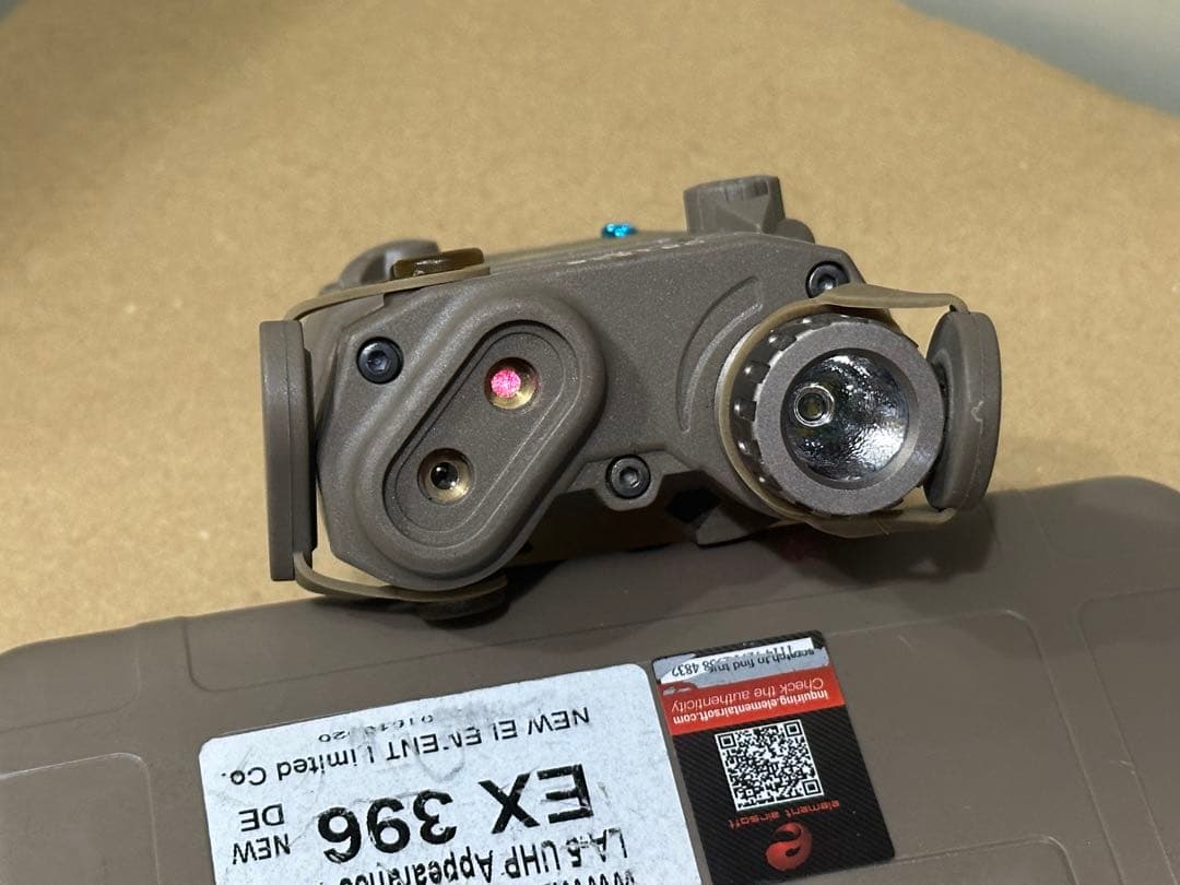 突然終了の可能性大】Element Airsoft PEQ-15 FDE - メルカリ