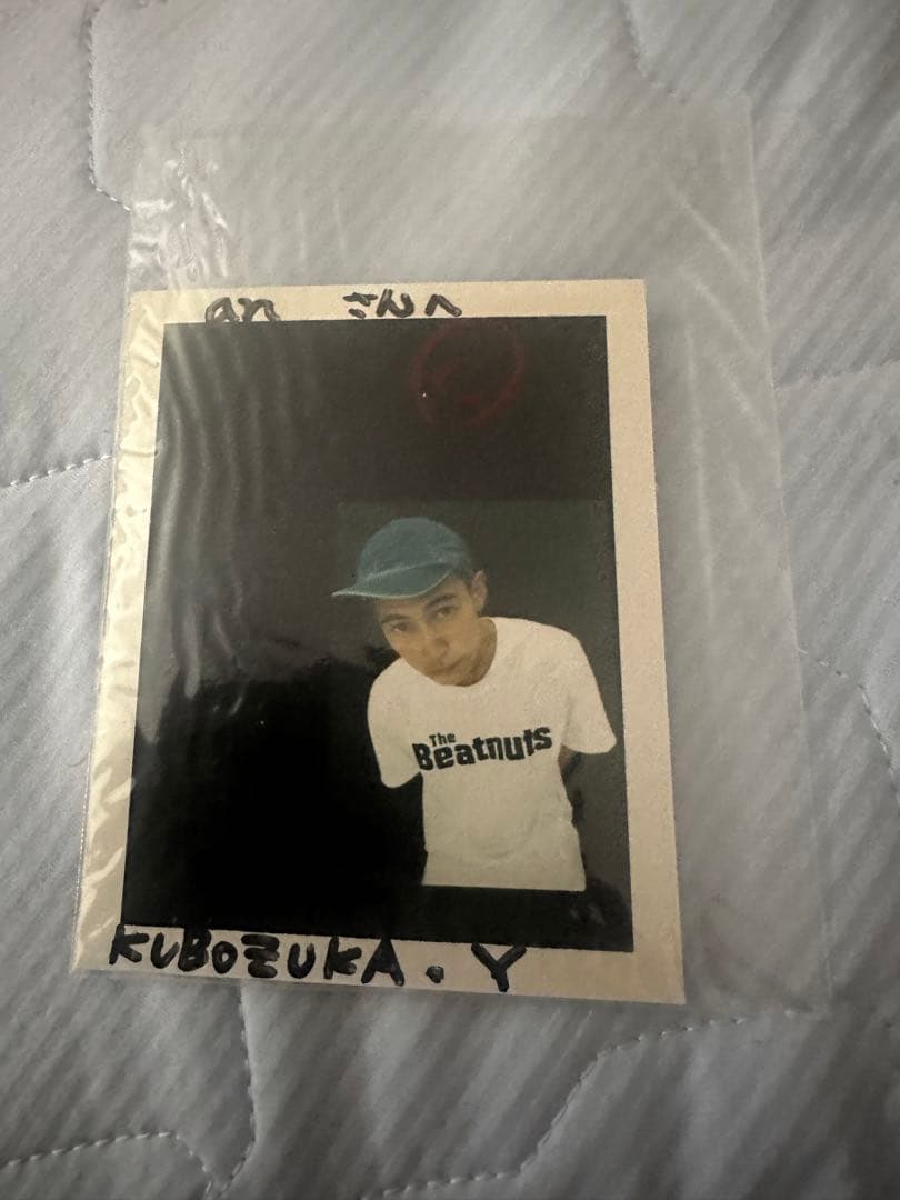 窪塚洋介　直筆サイン入りポラ