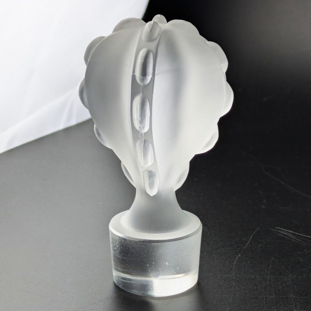 ラリック廃盤 27㎝デキャンタ パルメparme13307 波紋紋様 とても美品