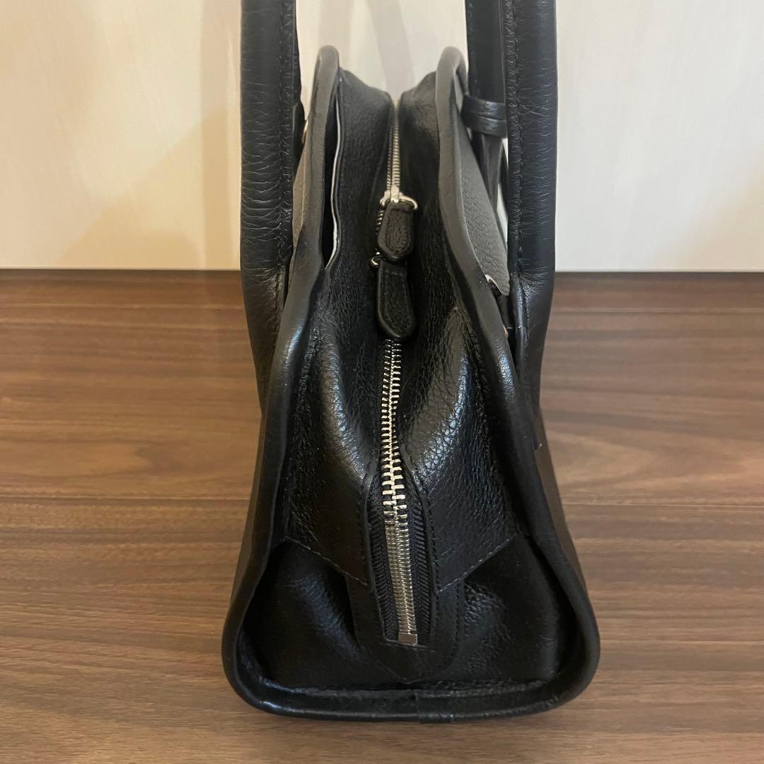 Whim Gazette Hoaw. ミニボストンバッグ　ブラック