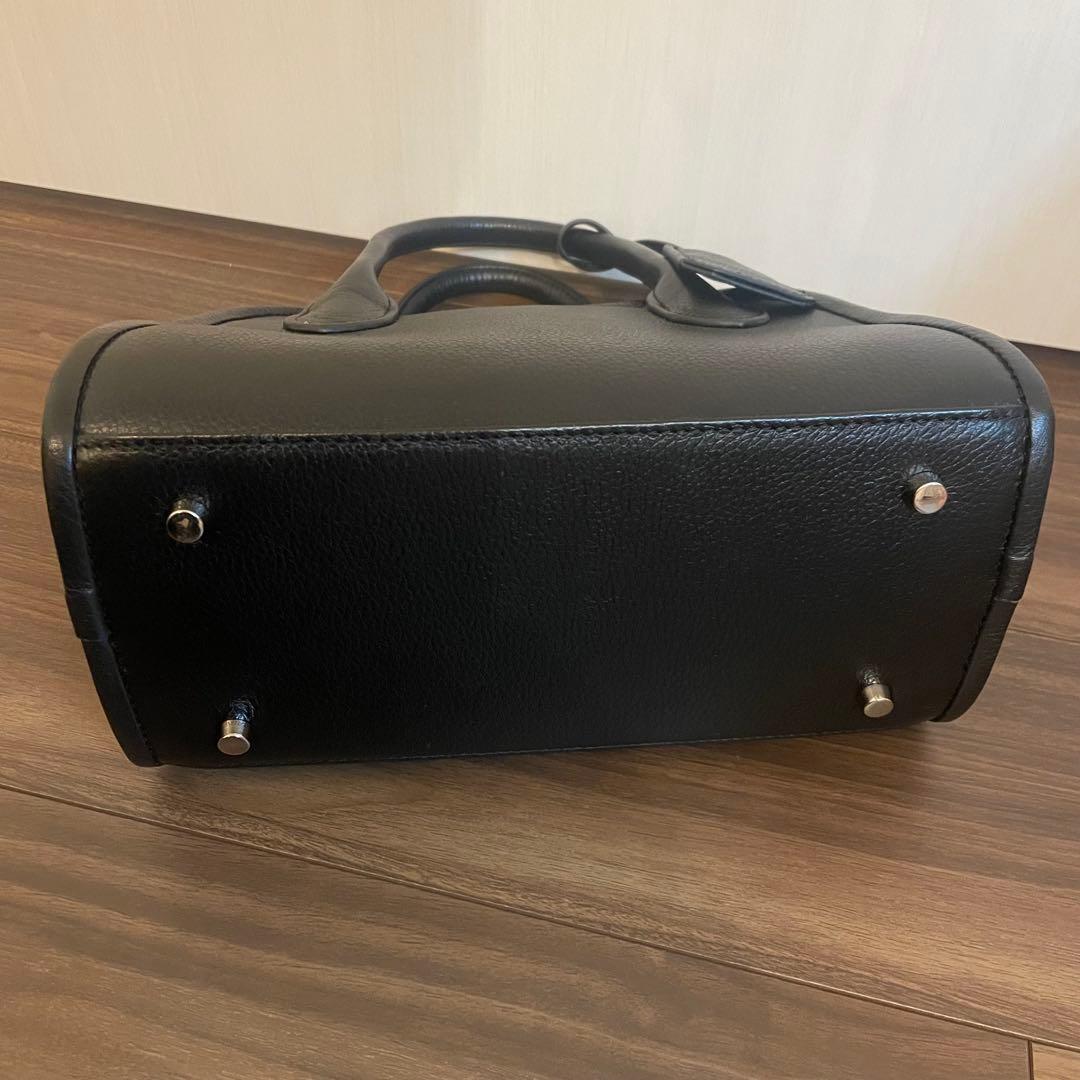 Whim Gazette Hoaw. ミニボストンバッグ　ブラック