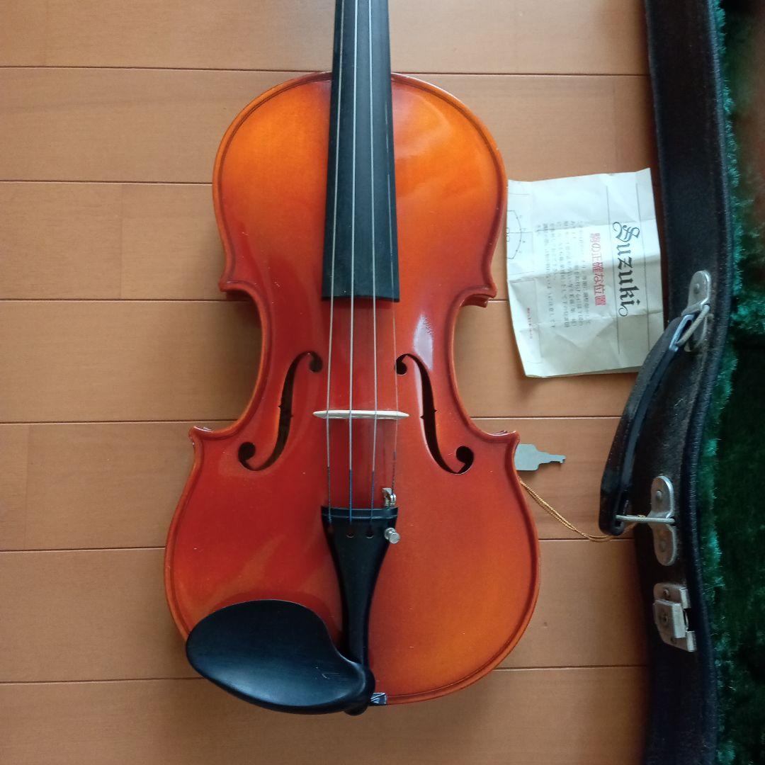 未使用4/4.Suzuki バイオリン、 ケース付き