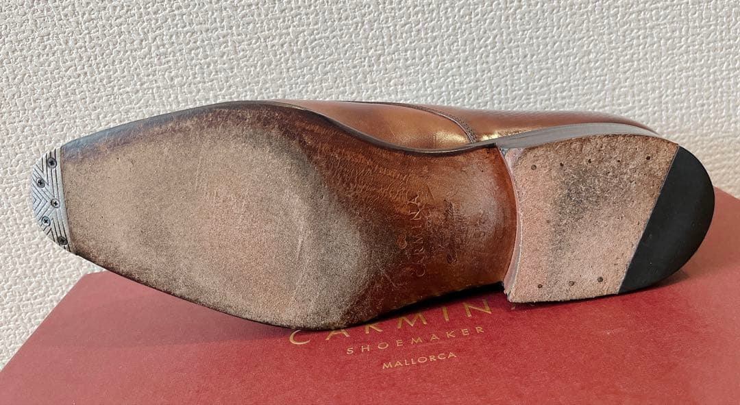 Carmina ダブルモンクストラップ 5.5