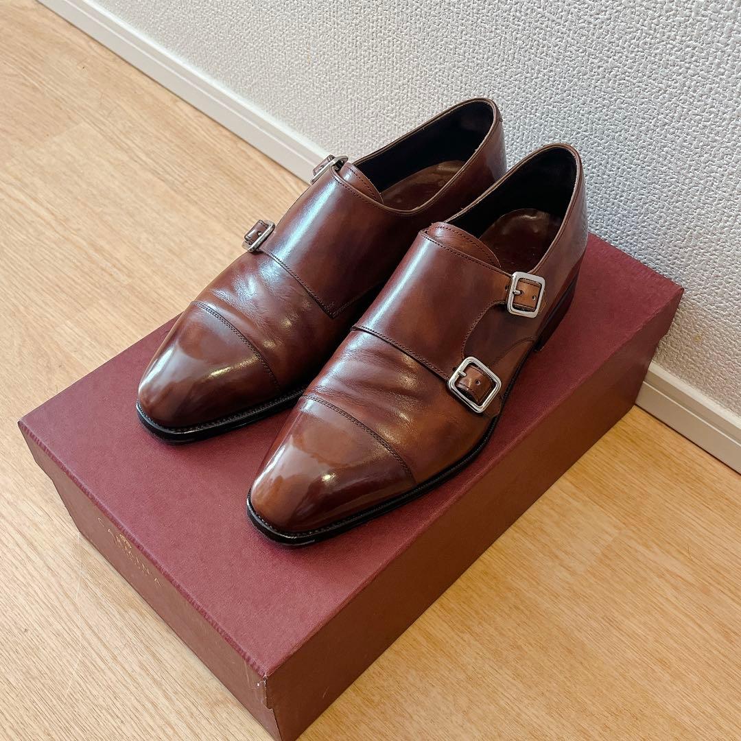 Carmina ダブルモンクストラップ 5.5