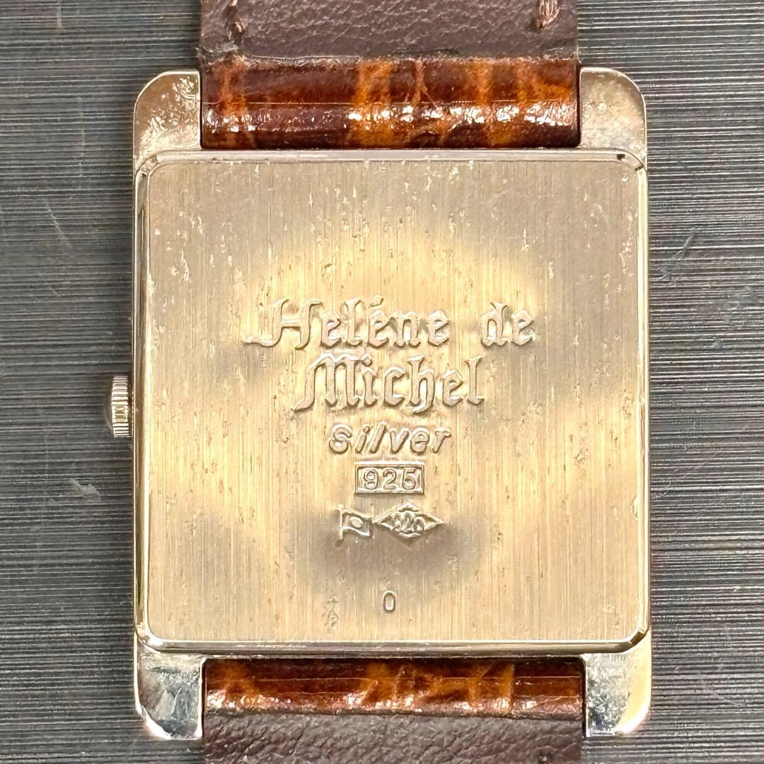 稼働品 Helene de Michel ヘレンミッシェル SV925 腕時計