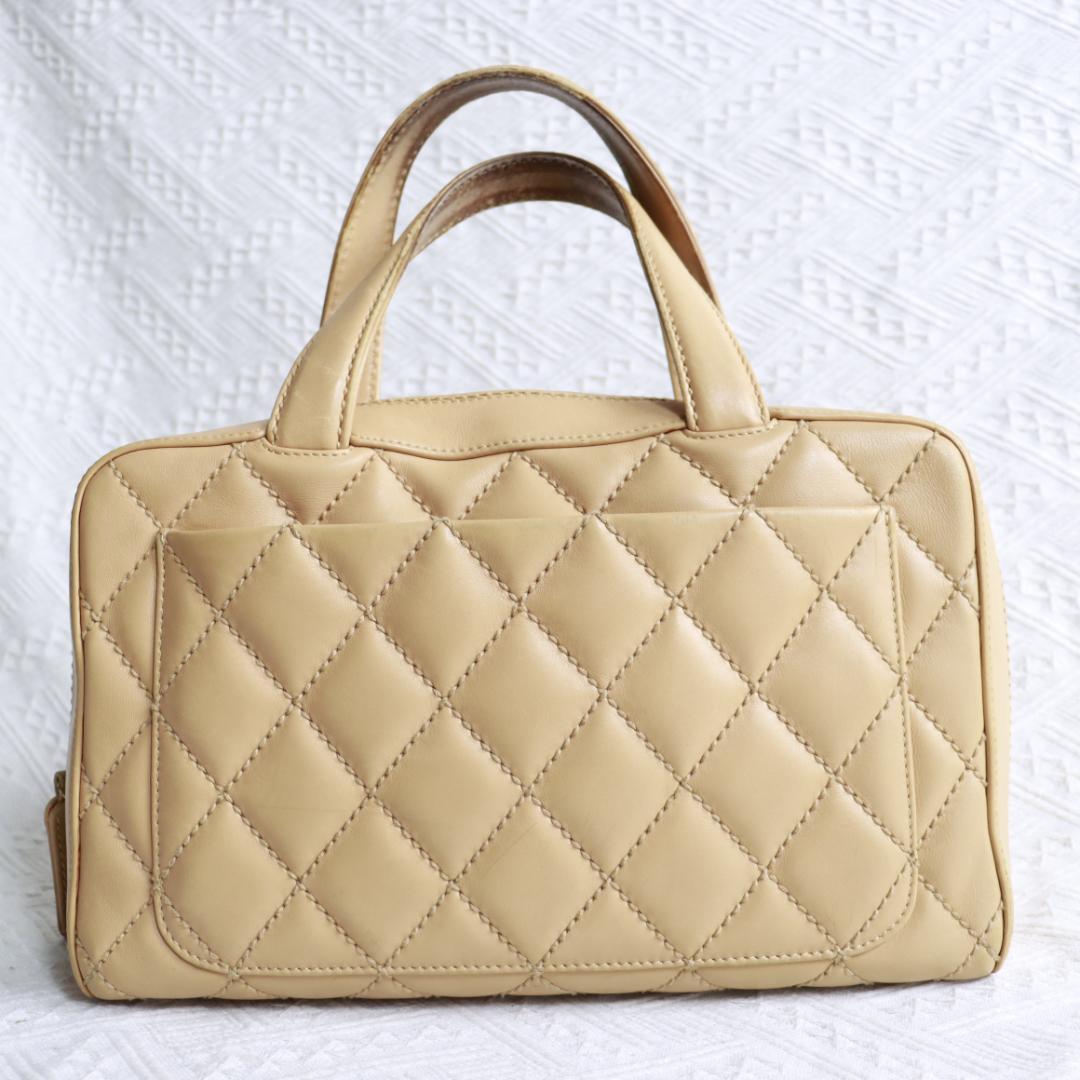 【専用】希少ヴィンテージ！CHANELシャネル　ワイルドステッチ　ハンドバッグ