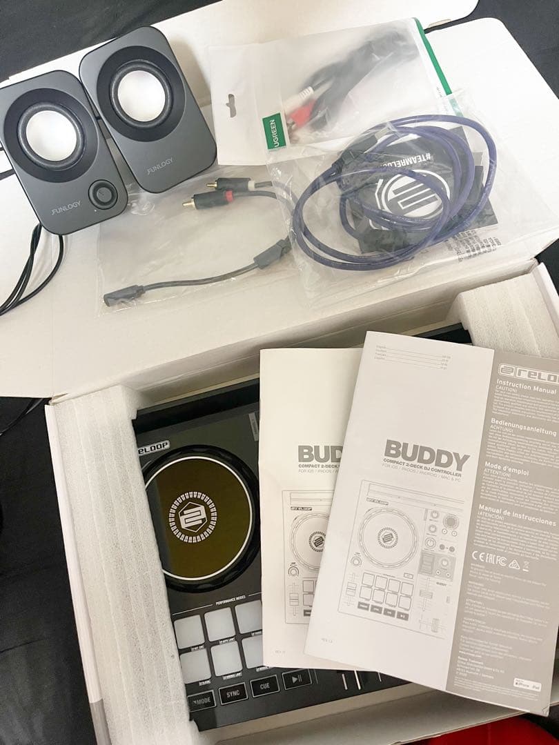 Reloop BUDDY DJコントローラー スピーカー付