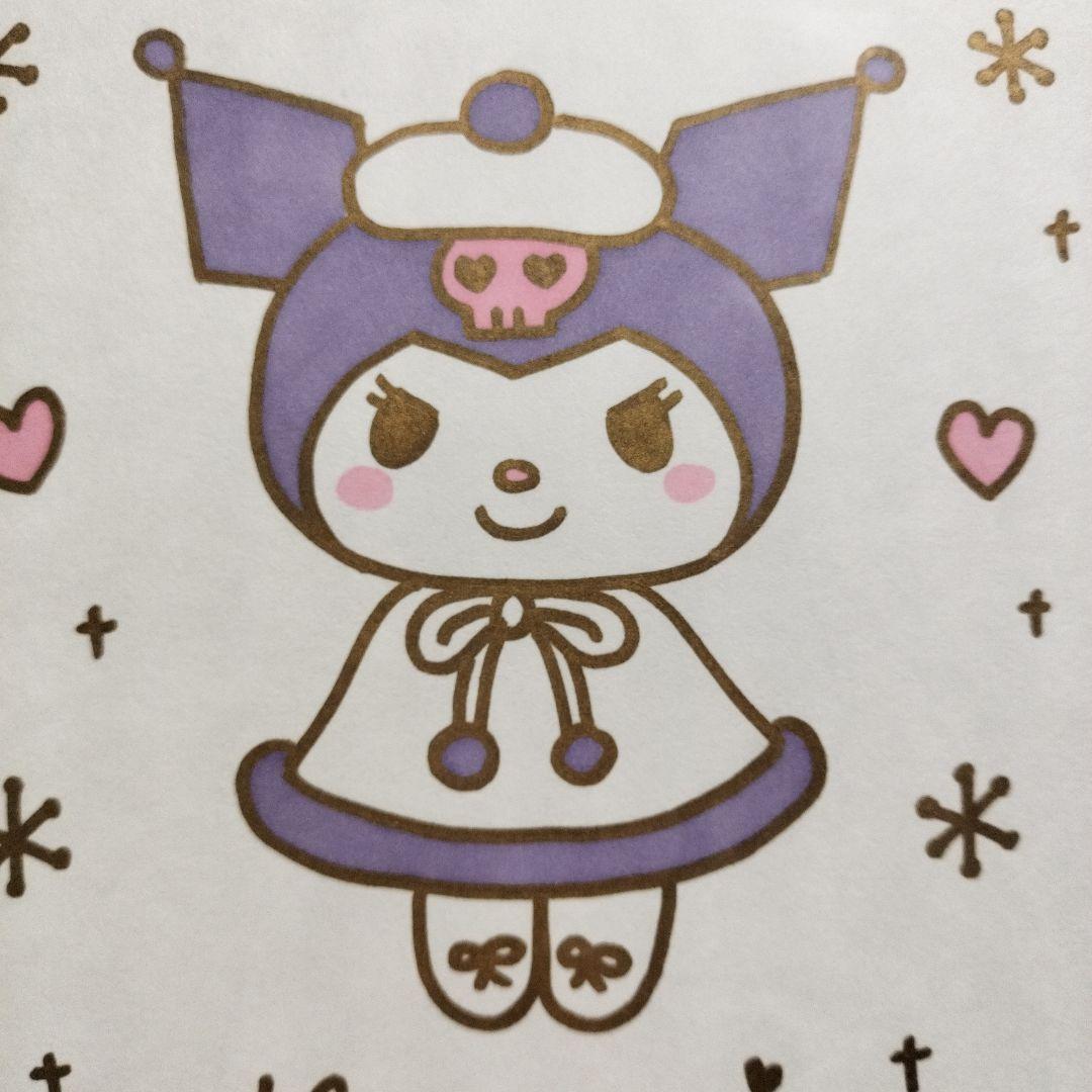 人気】クロミ サンリオ 直筆 イラスト サイン 色紙 デザイナー - メルカリ