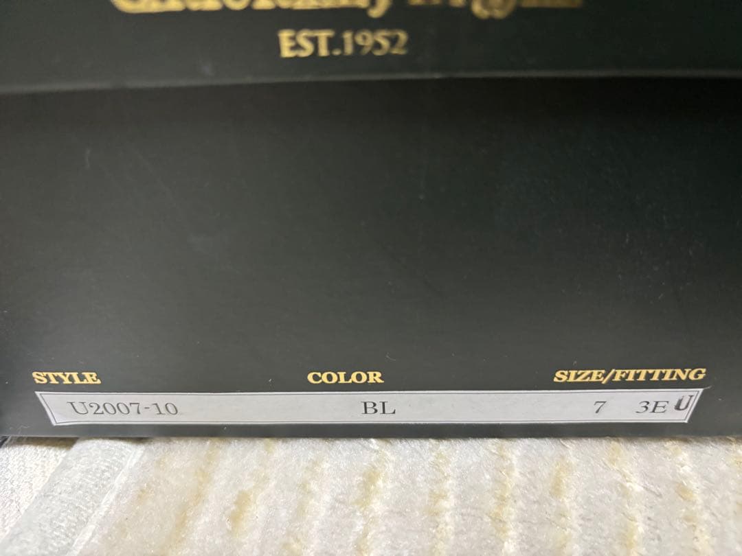 新品　ユニオンインペリアル　U2007 ダブルモンク　7EEE 25 革靴