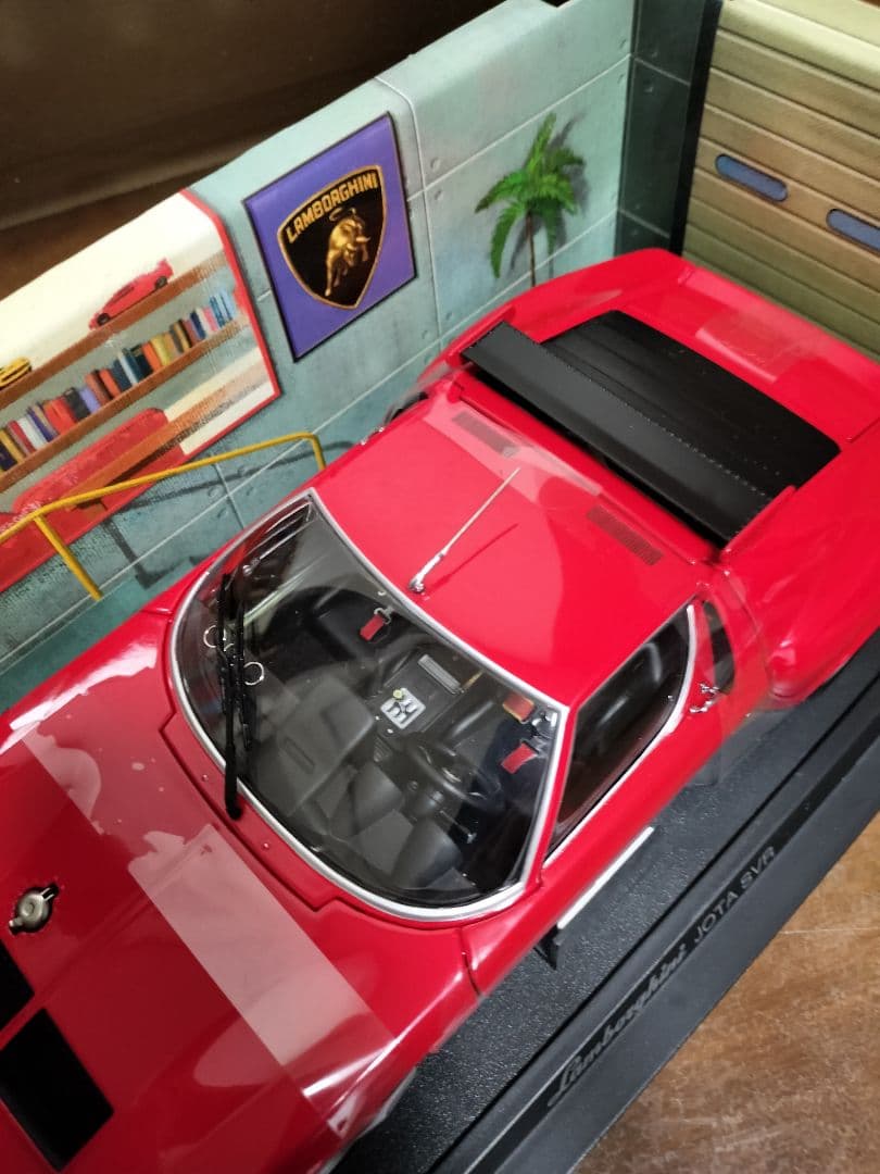 京商1/18 ランボルギーニ　イオタSVR　【絶版モデル新品未使用品】