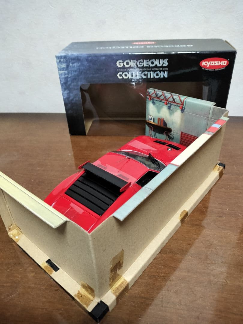 京商1/18 ランボルギーニ　イオタSVR　【絶版モデル新品未使用品】