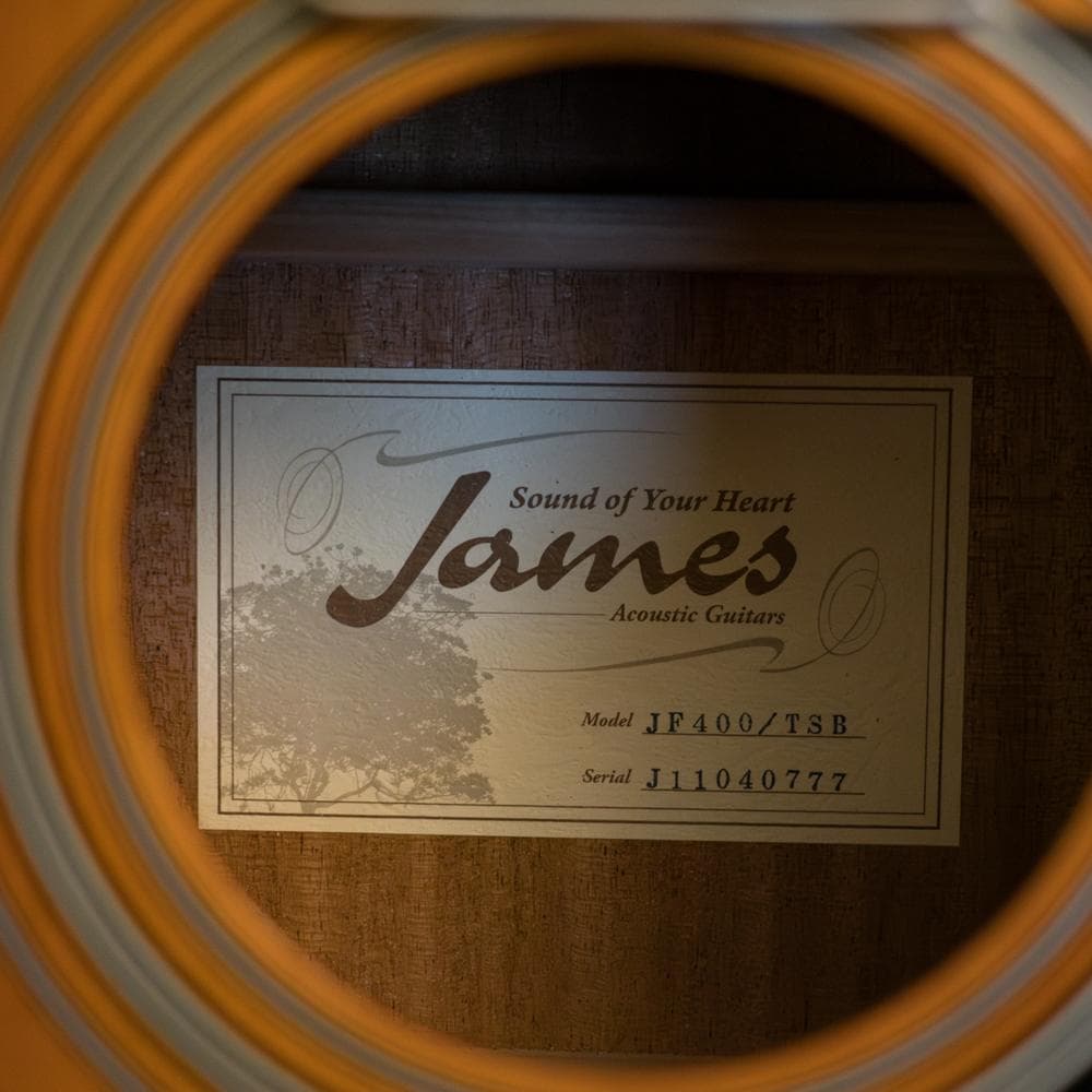 James JF400 2011年 単板トップ極美品 - メルカリ