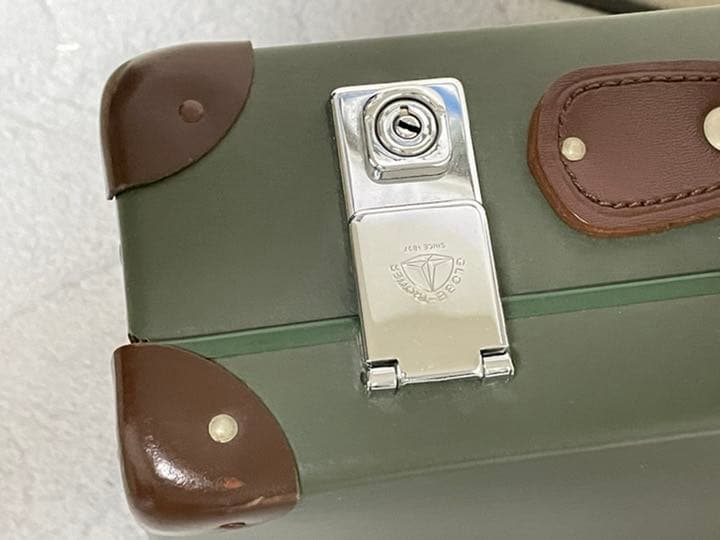 最も安い グローブトロッター アタッシュケース グリーン Globe