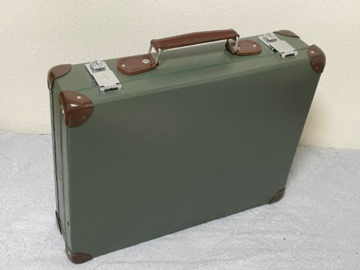 最も安い グローブトロッター アタッシュケース グリーン Globe