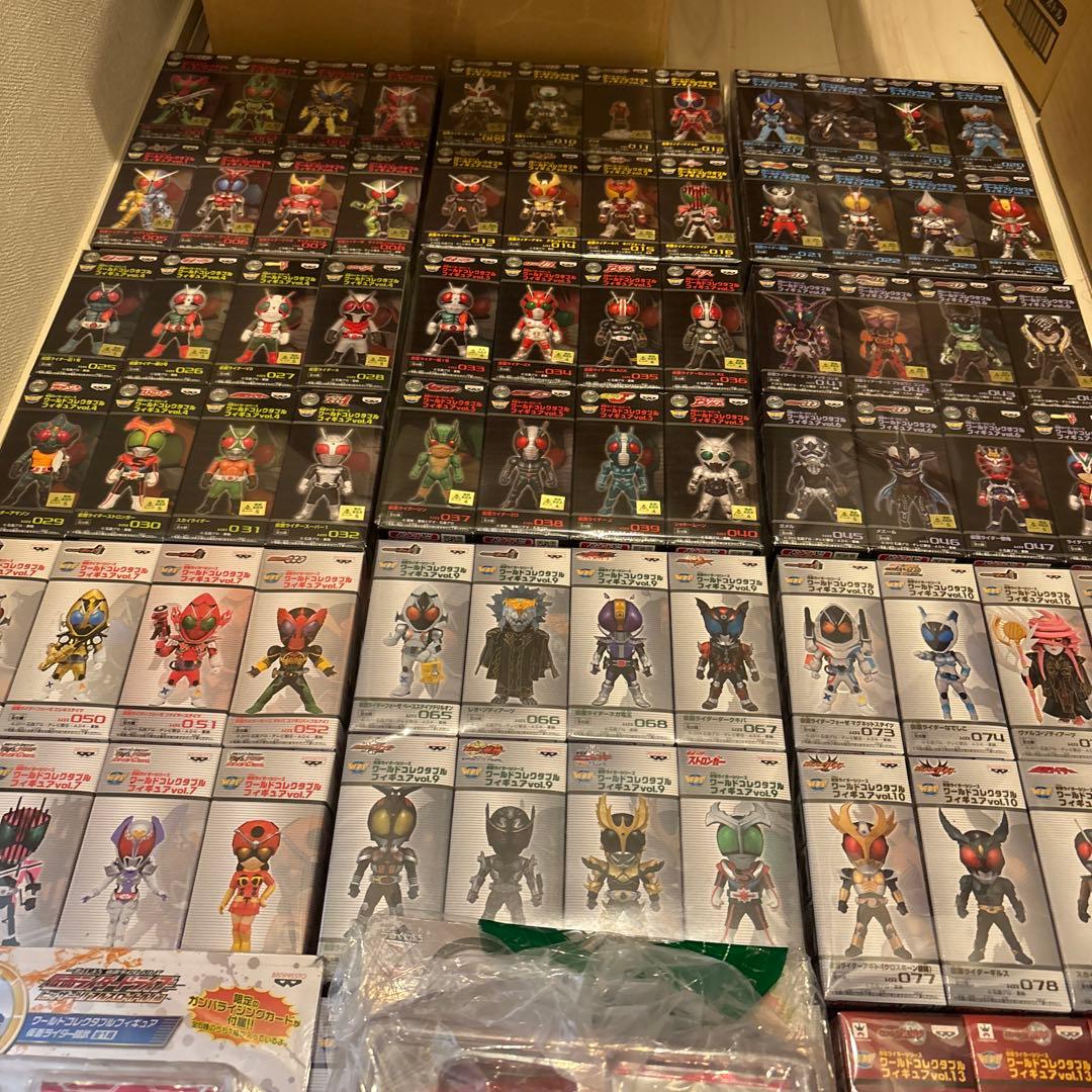 未開封 仮面ライダー フィギュア セット　ワーコレ　150個くらい