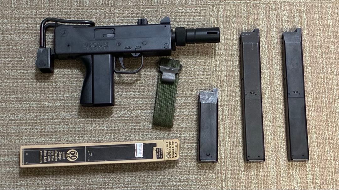 マルゼン M11 ガスガン ロングマガジン2本付き