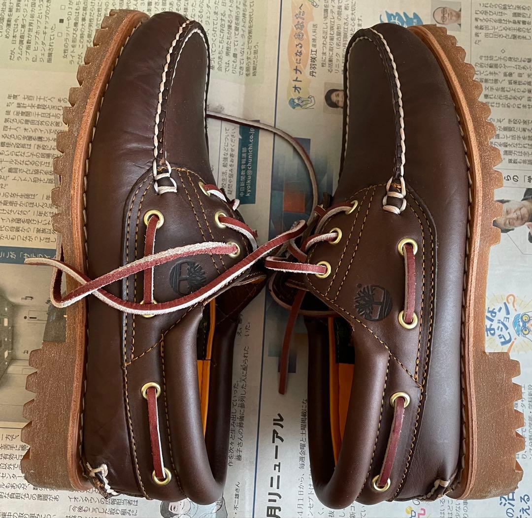 Timberland AUTHENTICS 3 EYE CLASSIC ブラウン