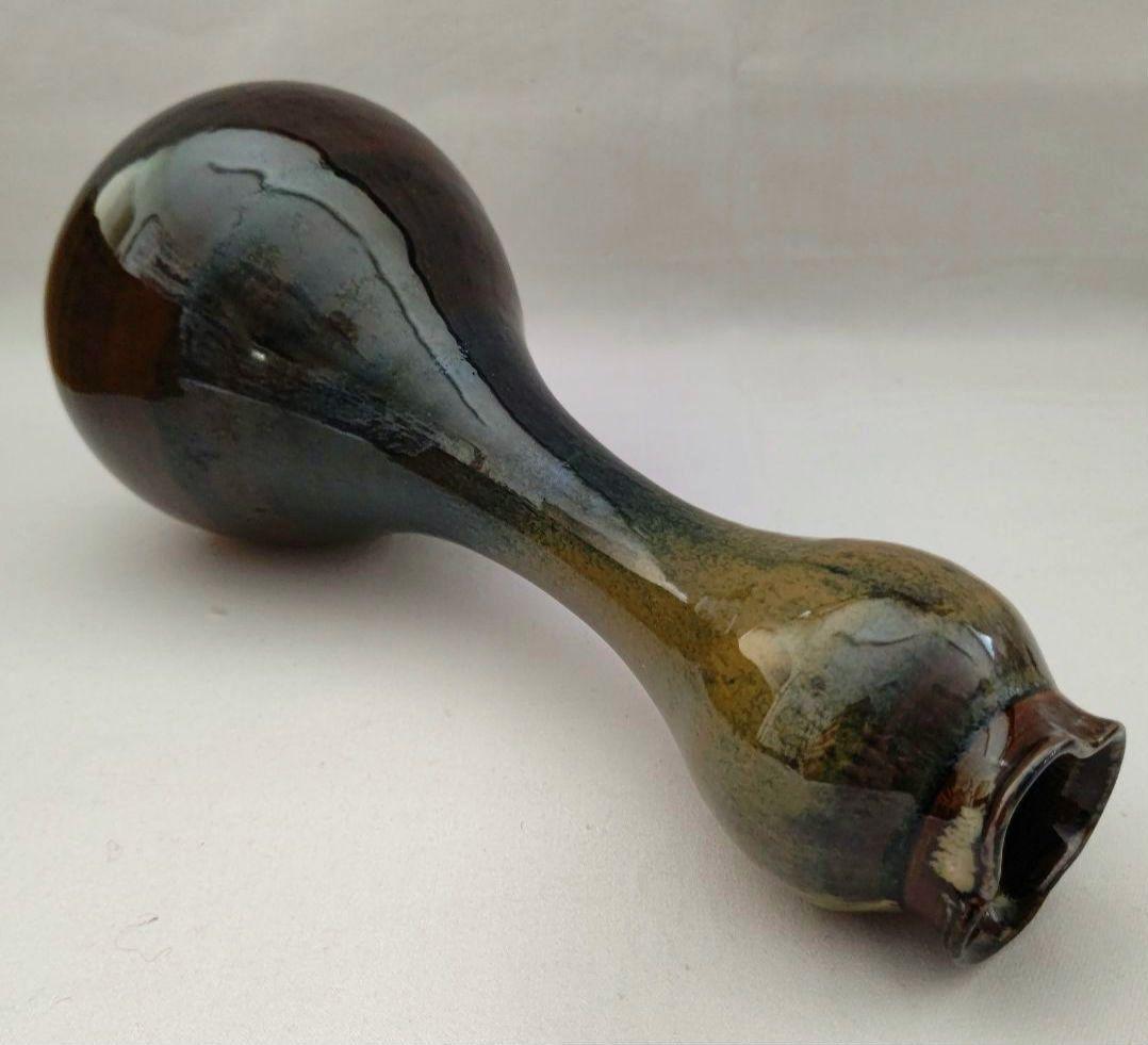 高取花入 鬼丸壁山 茶道具