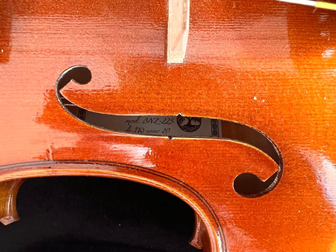 Pyroviolin 4/4バイオリン本体Gewaケース付き