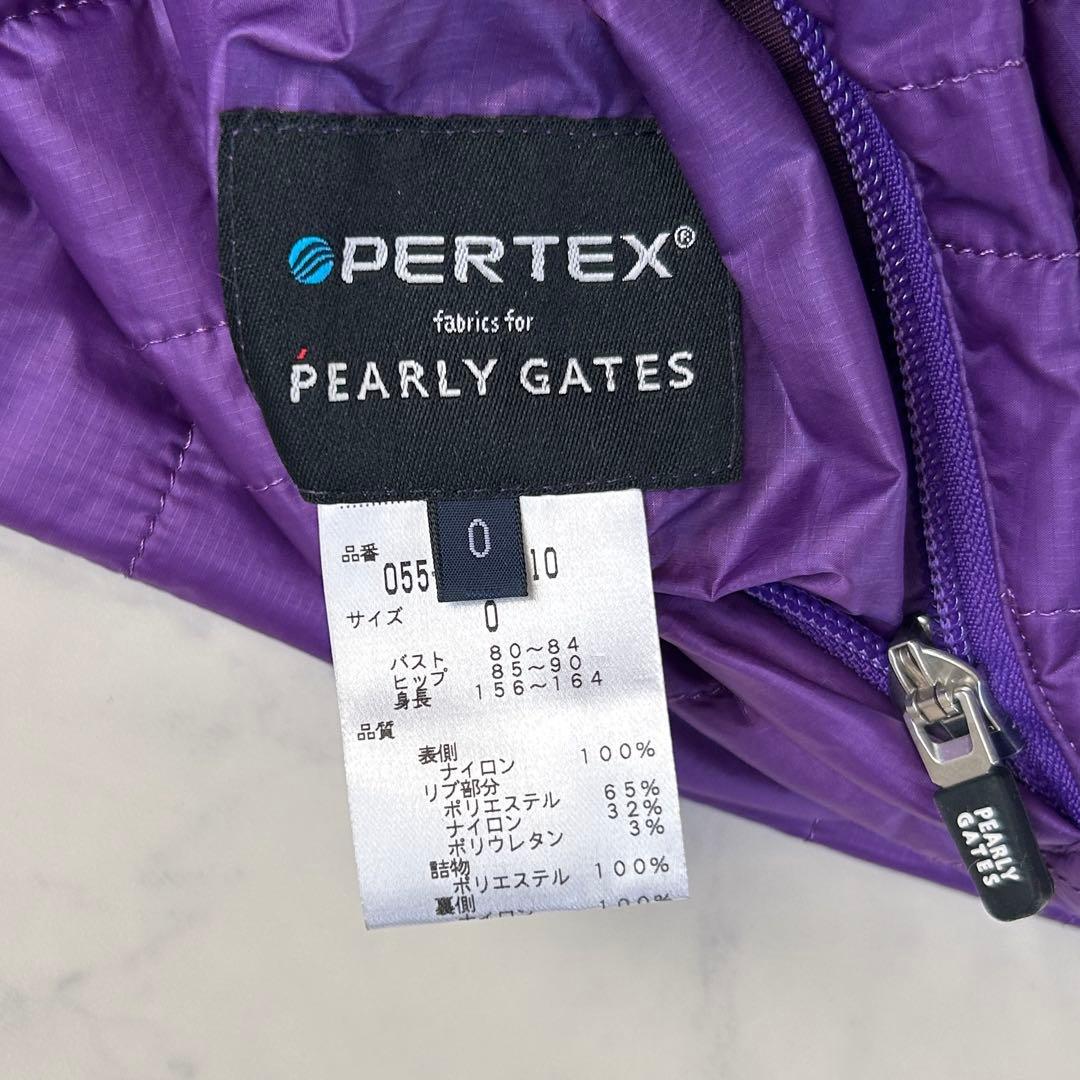 美品 パーリーゲイツ 4ウェイ ブルゾン リバーシブル カタログ掲載商品 ロゴ