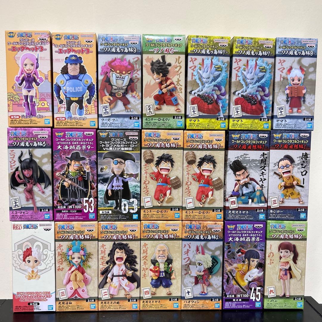 ワンピース ワールドコレクタブル 21個 まとめ売り セット 最安値 SALE