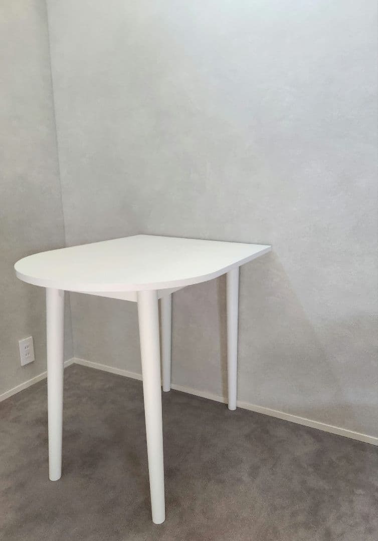 韓国インテリア　 半円　楕円　半楕円　ムーンテーブル