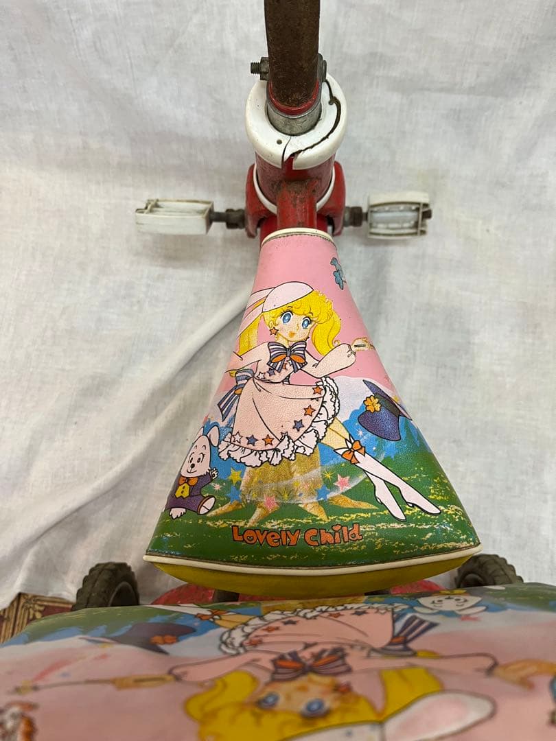 昭和レトロ】 東京バンビ三輪車 「Lovely child」ビンテージ 当時物