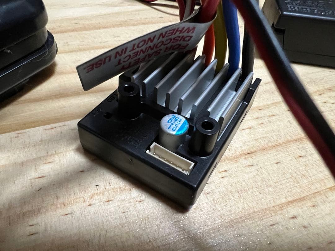 タミヤファインスペック2.4Gセット（プロポ、受信機、ESC、サーボ等）