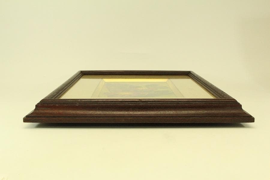 女流画家 油絵 峰村リツ子 作 花 額装 保証 肉筆(ZE439)