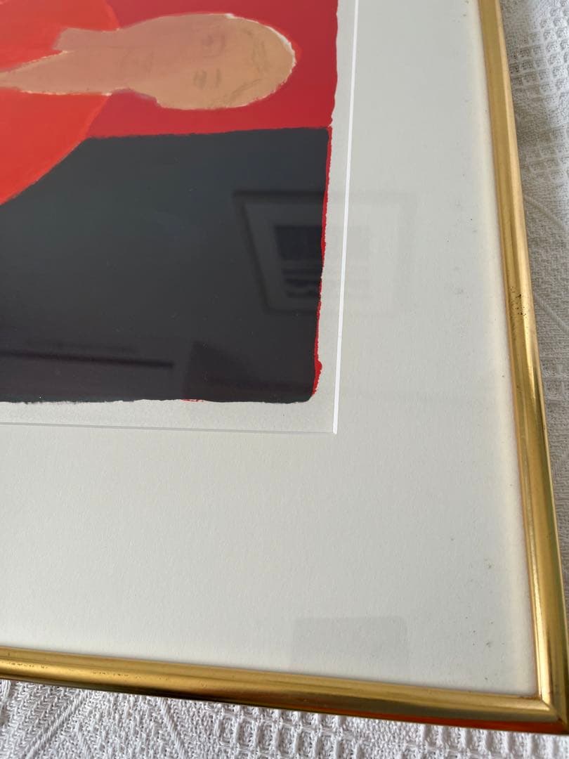 ベルナールカトランリトグラフサインありED 27／175 大判額装