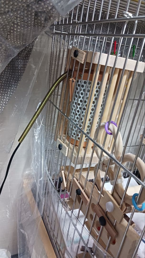 h1 あったかステージ 四角い止まり木 ヒーターいたずら防止 インコ 小動物