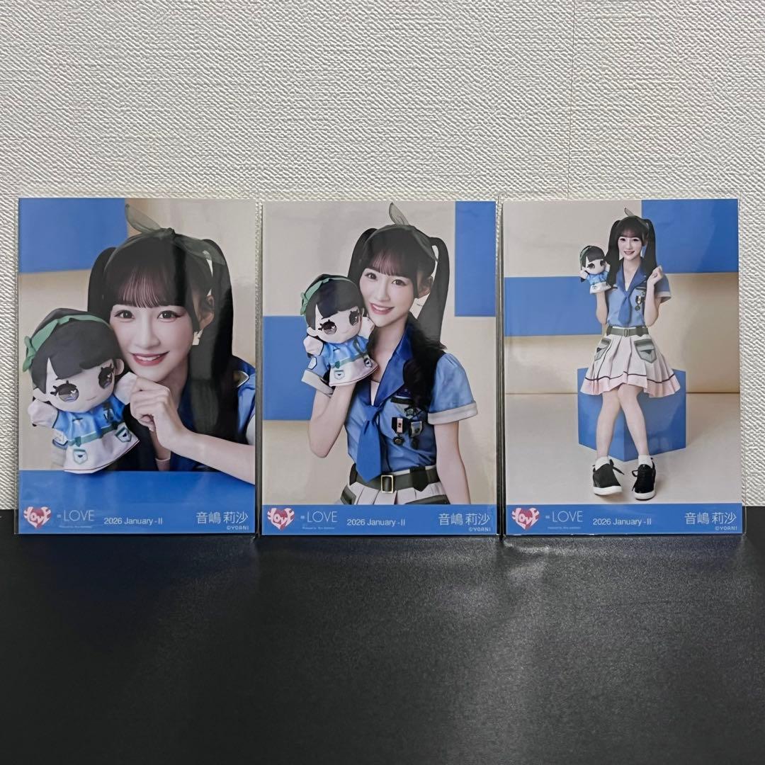 LOVE イコラブ 音嶋莉沙 モーリーファンタジー 生写真 コンプ - メルカリ