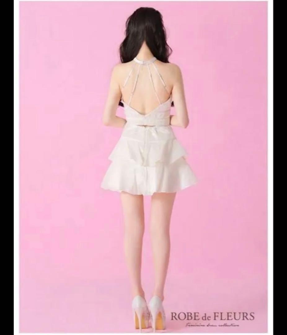 【ビジュー取れあり】ROBE deFLEURS ローブドブルール　セットアップ