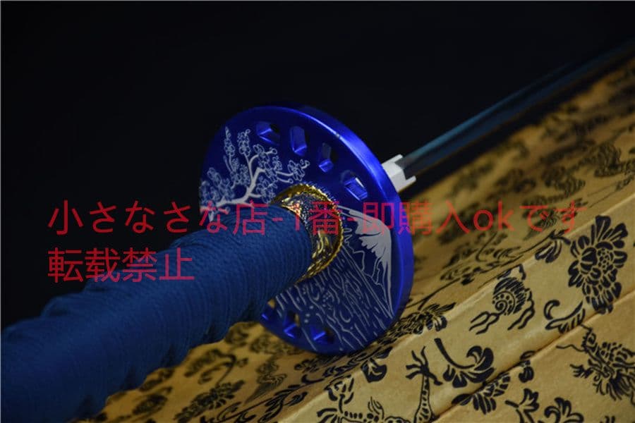 刻花武士Bタイプ    武具　刀装具　日本刀　模造刀  居合刀