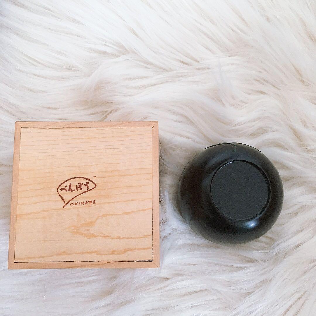 茶道具 棗 黒漆塗 椿蒔絵茶道具 漆器 うるし塗 沖縄工芸品 琉球漆器