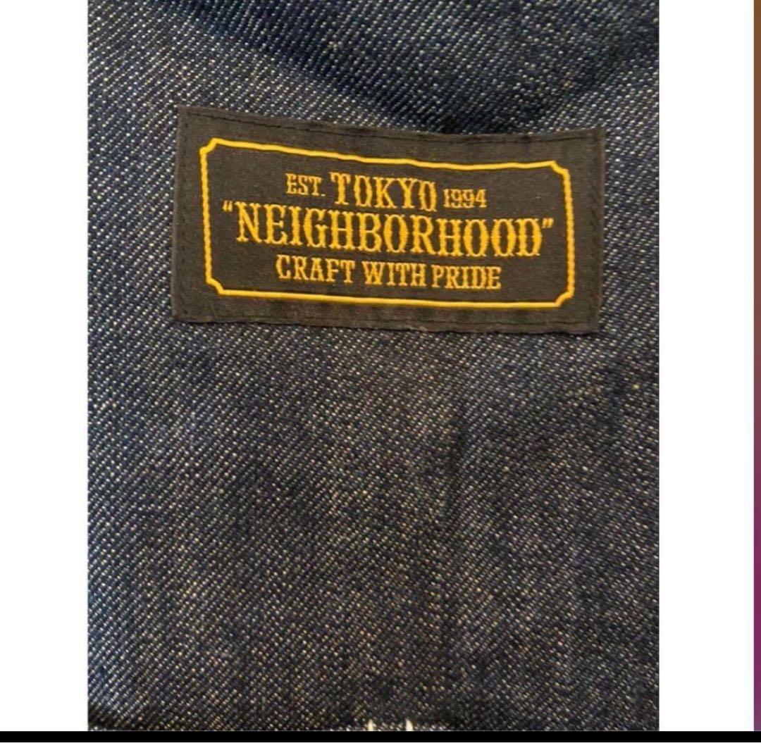 NEIGHBORHOOD デニム　ネイバーフッド　エプロン　ワーク