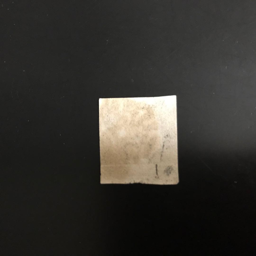 使用済切手 1枚セット ペニーBLACK,1ペニーブル、10 ペニーレッド