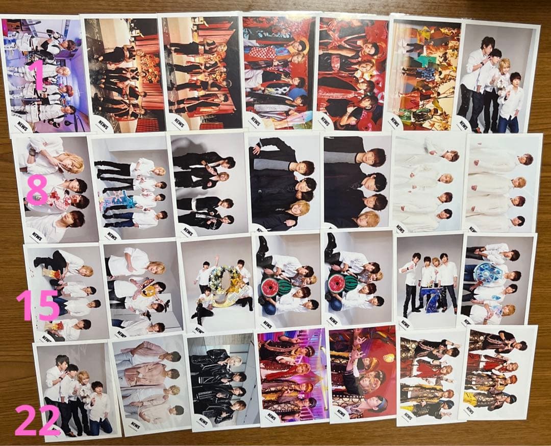 バラ売り可❗️ NEWS 公式写真 集合 まとめ売り