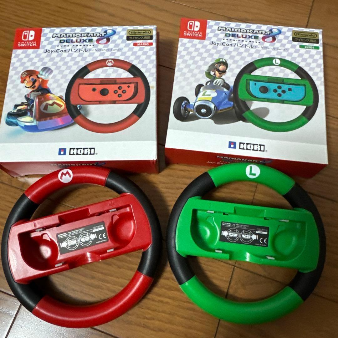 Nintendo Switch 本体 マリオカートJoy-Conハンドルセット