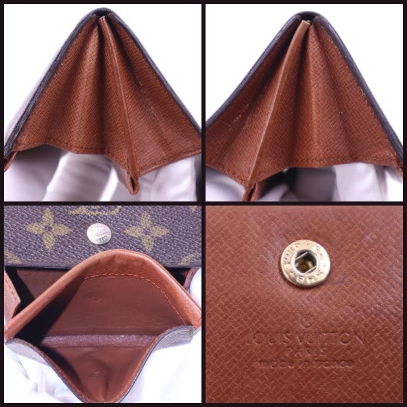 ルイヴィトン コンパクトケース モノグラム ポルトモネ・プラ M61930