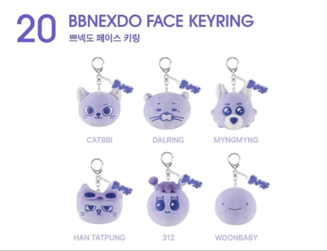 BOYNEXTDOOR ポップアップ BBNEXDO キーホルダー 6つセット