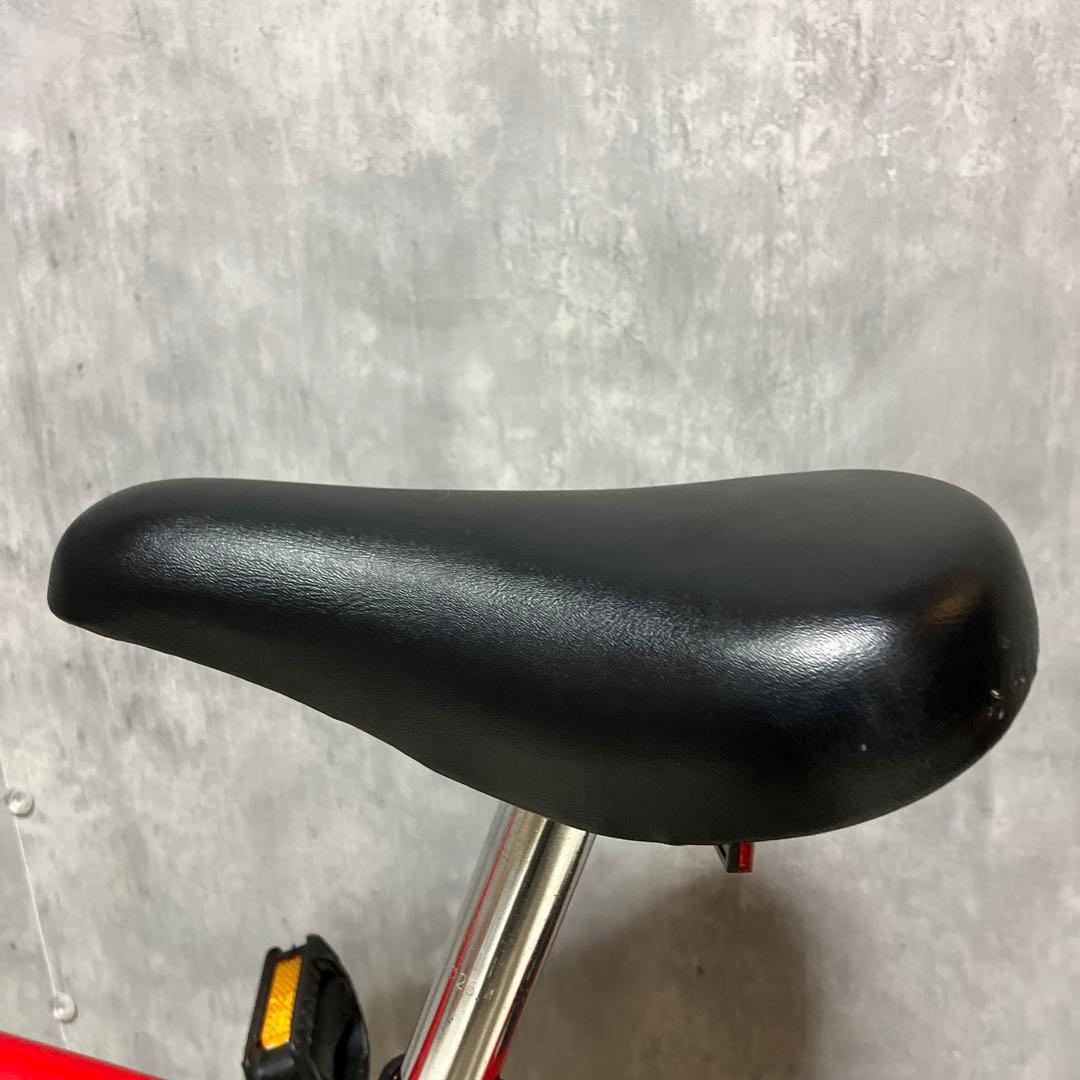 【美品】へんしんバイク　14インチ X14 赤 スタンド付き