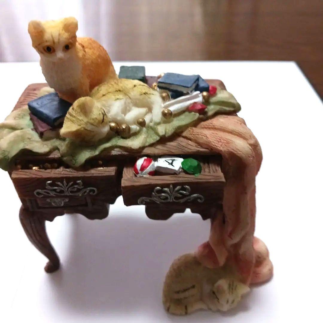 激レア アンティーク ネコたちの飾り物 4点