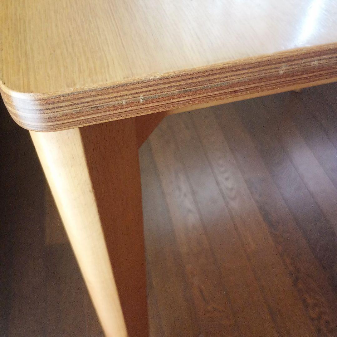 【アンデス倉庫】グッドデザイン賞【天童木工】ブックテーブル木製机/USED