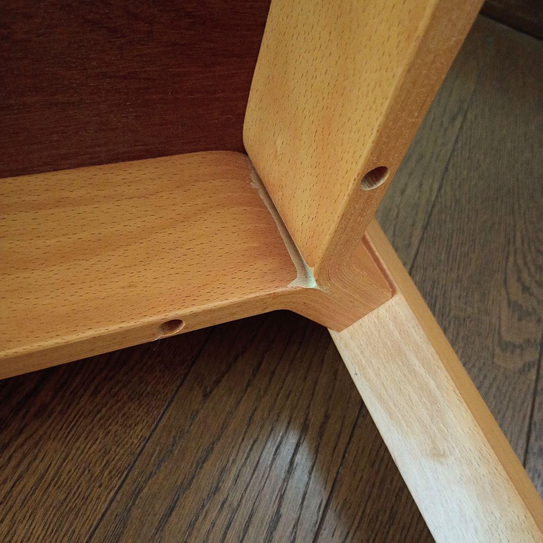 【アンデス倉庫】グッドデザイン賞【天童木工】ブックテーブル木製机/USED