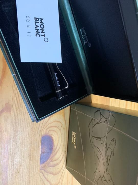 モンブラン ジョナサン・スウィフト ローラーボール 美品 Montblanc