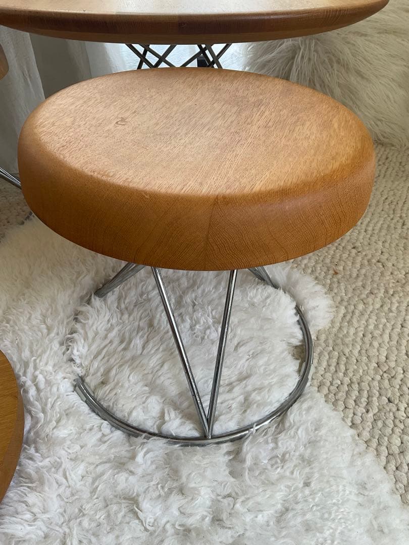 柳宗理　紋次郎　チェア　④