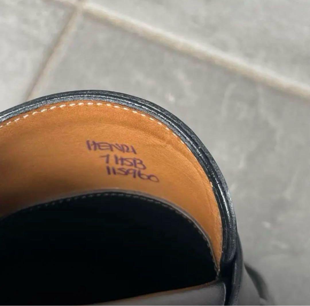 売り切り！HERMES john lobb製　ドレス　ローファー　7