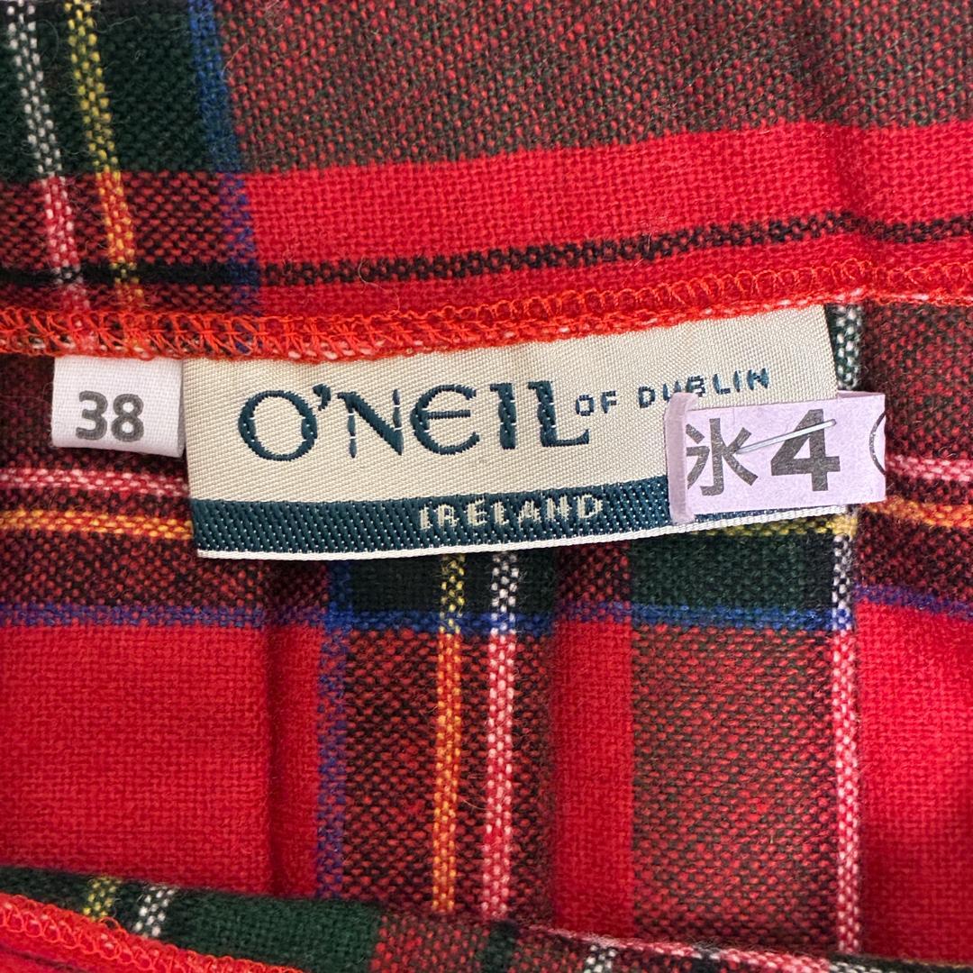 O'NEIL OF DUBLIN タータンチェック ロイヤルスチュアート レッド